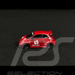 Fiat Abarth 595 LB-Works x Abas 2024 Red 1/64 Mini GT MGT00963-L