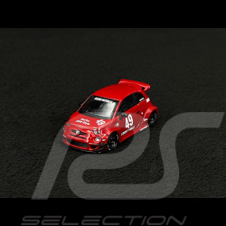 Fiat Abarth 595 LB-Works x Abas 2024 Rouge 1/64 Mini GT MGT00963-L