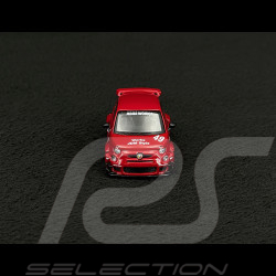 Fiat Abarth 595 LB-Works x Abas 2024 Red 1/64 Mini GT MGT00963-L