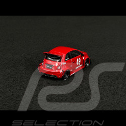 Fiat Abarth 595 LB-Works x Abas 2024 Rouge 1/64 Mini GT MGT00963-L