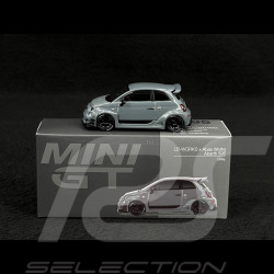 Fiat Abarth 595 LB-Works x Abas Works 2024 Grau 1/64 Mini GT MGT00995-L
