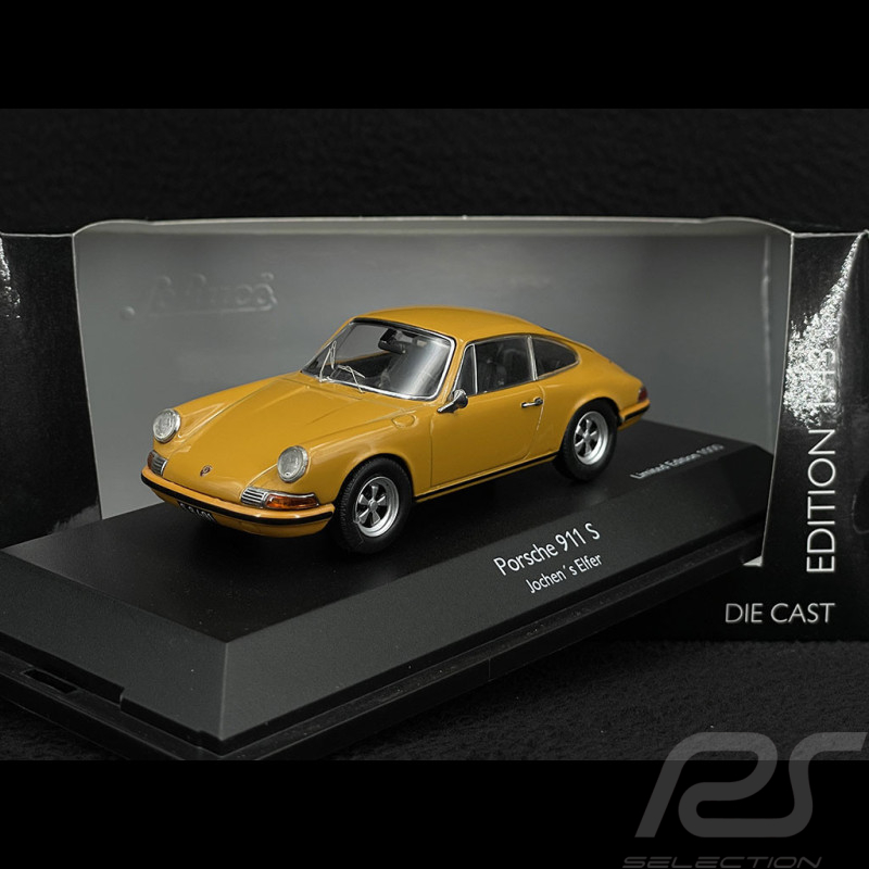 Porsche 911 S 1968 " Jochen's Elfer '' gelb 1/43 Schuco 450363800