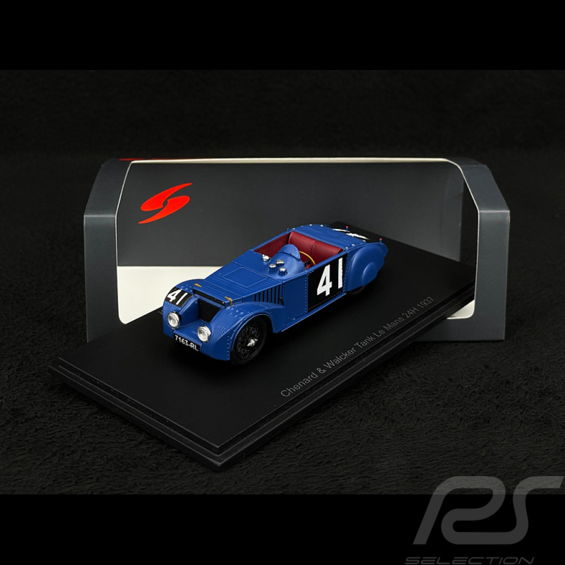 Chenard & Walcker Tank n° 41 24h Le Mans 1937 1/43 Spark S8104