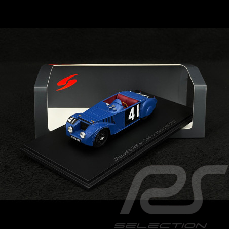 Chenard & Walcker Tank n° 41 24h Le Mans 1937 1/43 Spark S8104