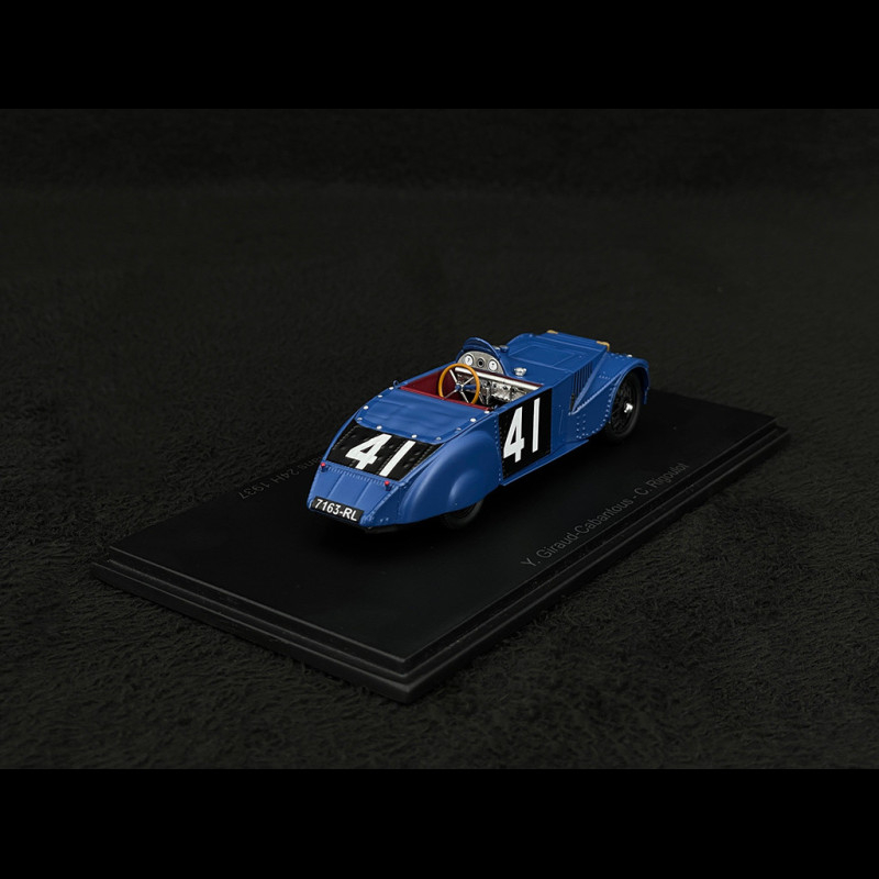 Miniature Spark 1:43 Chenard & Walcker N°49 – 24 Heures Du Mans – Voiture Course Neuve