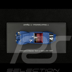 Chenard & Walcker Tank n° 41 24h Le Mans 1937 1/43 Spark S8104