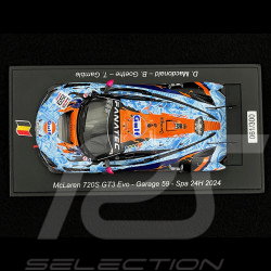 McLaren 720S GT3 Evo n° 159 24h Spa 2024 Gulf 1/43 Spark SB788