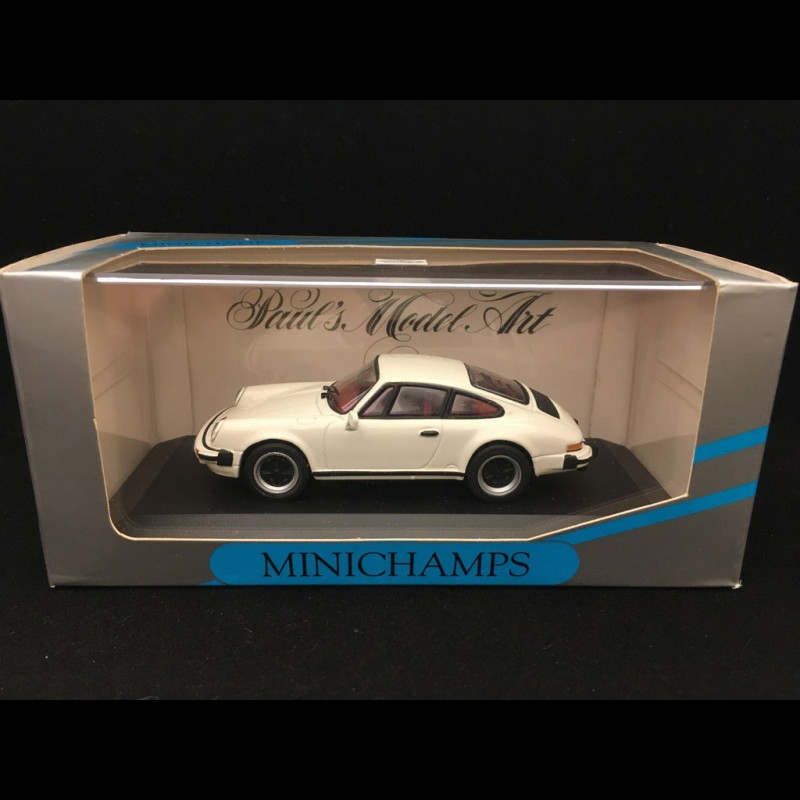 Miniature Porsche 911 Coupé 1978-83 - Blanche - Échelle 1/43 - Minichamps 062021 - Occasion