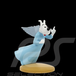 Set of 2 Snowy Figurine Angel & Démon Tintin in Tibet 11.5 cm