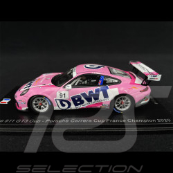 Porsche 911 GT3 Cup n°91 Porsche Carrera Cup France 2020 1/43 Spark SF249