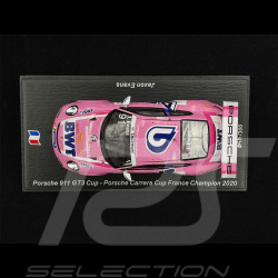 Porsche 911 GT3 Cup n°91 Porsche Carrera Cup France 2020 1/43 Spark SF249