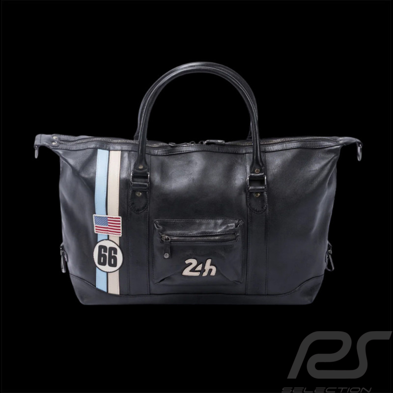 Sac de Voyage 24h le Mans en Cuir Chris 48h Noir 27936-1504