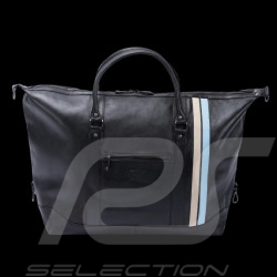24h le Mans Big Leather Travel Bag Ken 72h Black 27938-1504