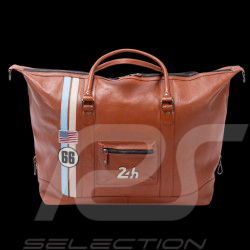 24h le Mans große Leder Reisetasche Ken 72h Rostrot 27938-9920