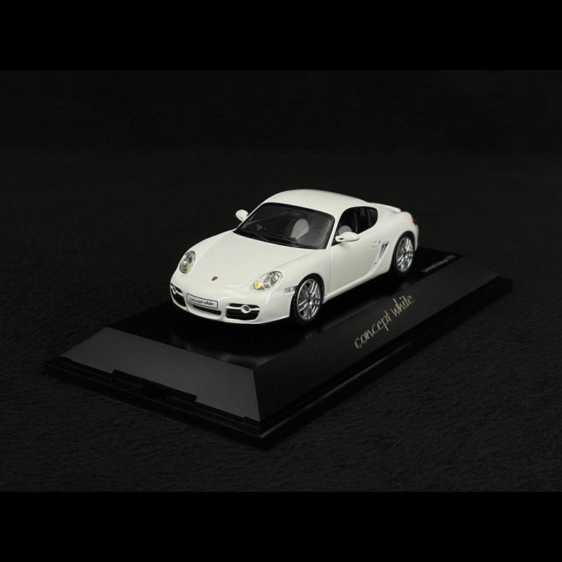 Porsche 987 Cayman 2006 Concept White 1/43 Schuco 04748