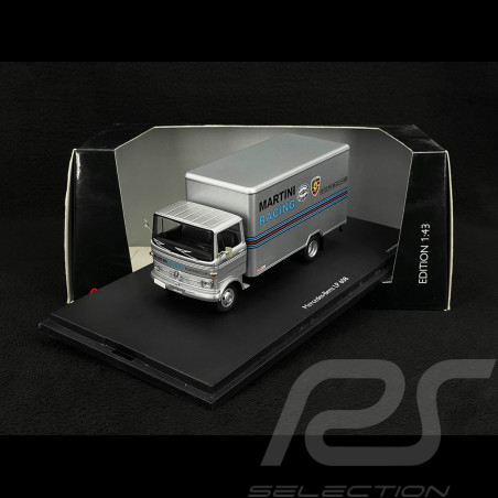 Mercedes-Benz LP 608 Van Porsche Martini Racing Silber 1/43 Schuco 450352800