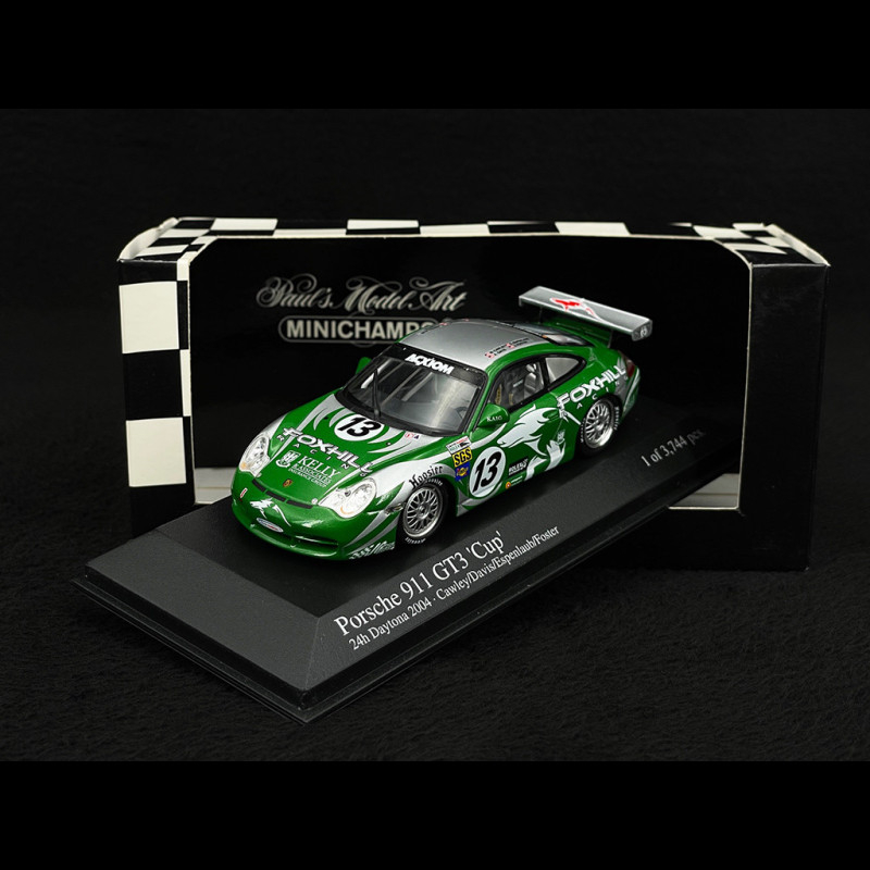 Porsche 911 GT3 Cup Type 996 n° 13 3rd 24h Daytona 2004 1/43