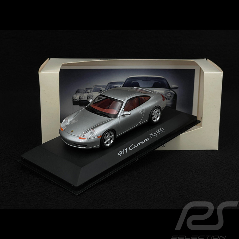 Porsche 911 Carrera Type 996 2001 Argent Polaire 1/43 Schuco WAP02003697