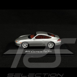 Porsche 911 Carrera Type 996 2001 Argent Polaire 1/43 Schuco WAP02003697
