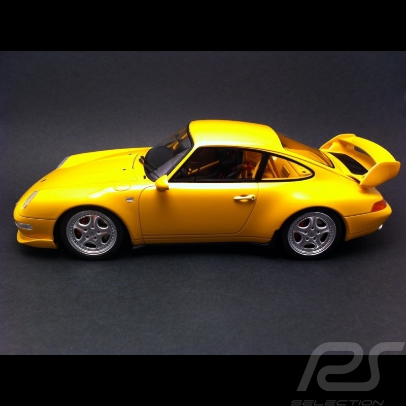 Porsche 993 RS jaune 1/18 GT Spirit GT005ZM Porsche 993 RS jaune 1/18 GT Spirit GT005ZM