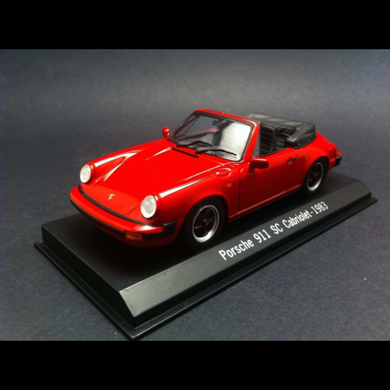 PORSCHE 911 SC CABRIOLET 3.0 1983 Blanc HIGH SPEED 1:43 Sans Boite Modale Modifiac