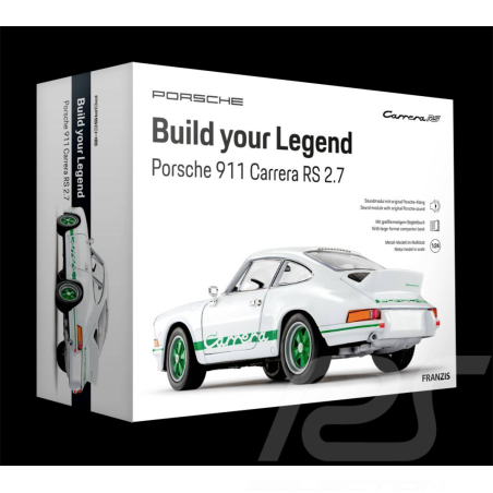 Porsche 911 Adventskalender Carrera RS 2.7 1974 Grand Prix Weiß 1/24 Franzis 67267