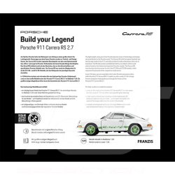 Porsche 911 Advent Calendar Carrera RS 2.7 1974 Grand Prix White 1/24 Franzis 67267