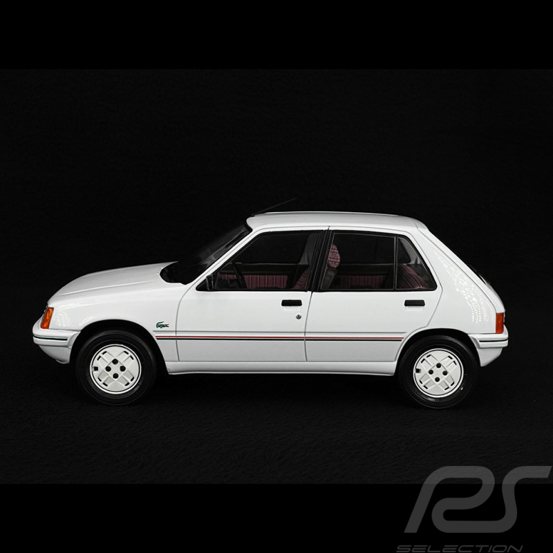 Peugeot 205 1984 Blanc 1/18 MCG MCG18493