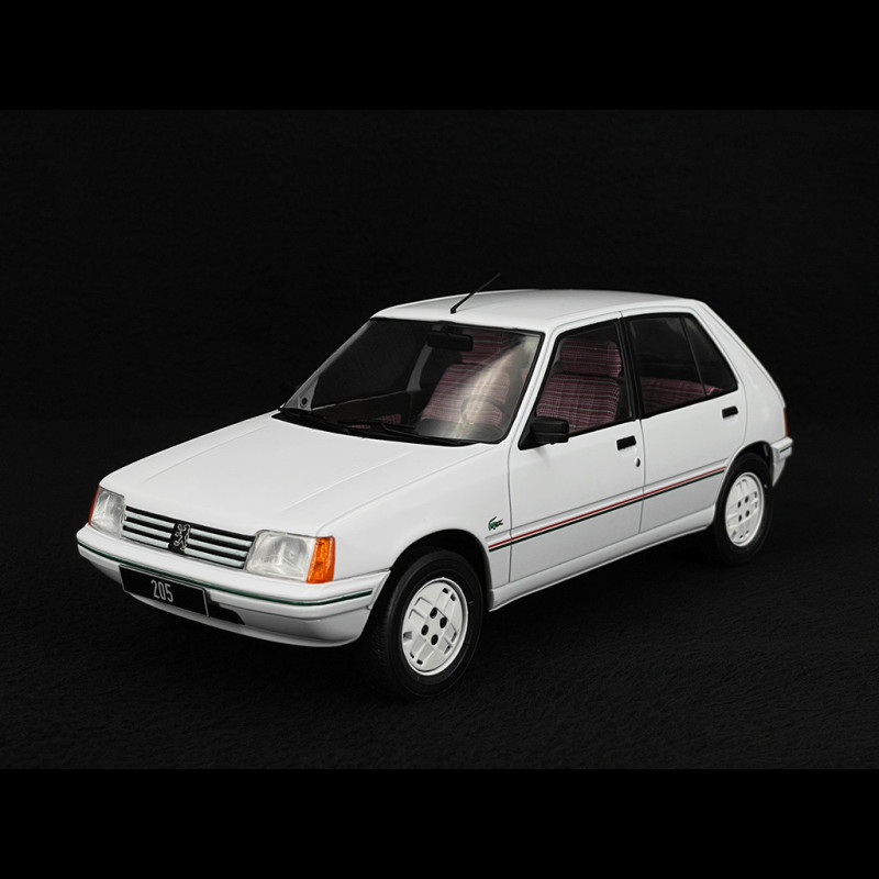 MCG 1/18 プジョー 205 ラコステ 1984 (ホワイト) ModelCarGroup 1:18