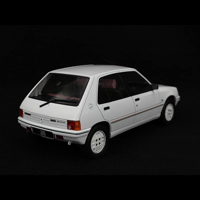 Peugeot 205 1984 White 1/18 MCG MCG18493