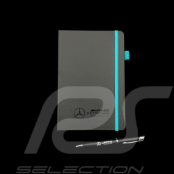 Bloc Notes Mercedes Pas Cher avec Stylo AMG Petronas F1 Team Hamilton / Russell / Antonelli Noir 701227072-001