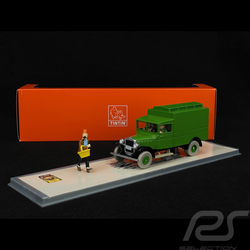 Tim und Struppi The Prison Van - King Ottokar's Sceptre - Green 1/43 29105