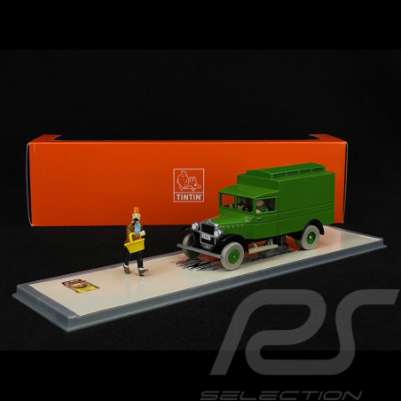 Tintin The Prison Van - King Ottokar's Sceptre - Green 1/43 29105