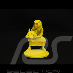 Tintin Figurine - Abdallah Moulinsart - In the Land of Black Gold Yellow Satine 9 cm 42166