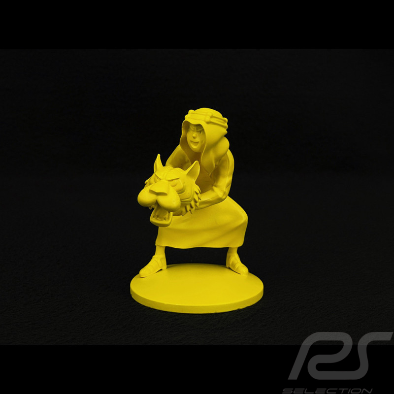 Tintin Figurine - Abdallah Moulinsart - In the Land of Black Gold Yellow Satine 9 cm 42166