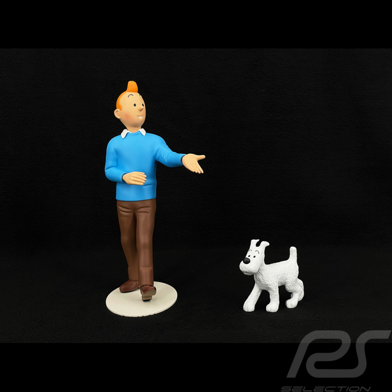 Figurine Tintin - Tintin et Milou - Le Musée Imaginaire 25 cm 46007