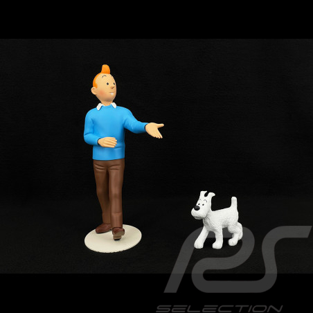 Figurine Tintin - Tintin et Milou - Le Musée Imaginaire 25 cm 46007