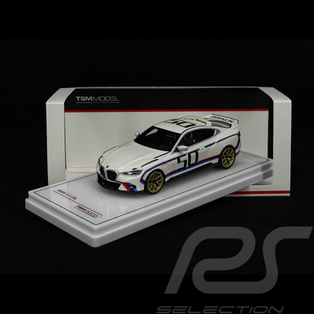 BMW M3 G82 3.0 CSL 2023 Weiß 1/43 Top Speed TSM430813