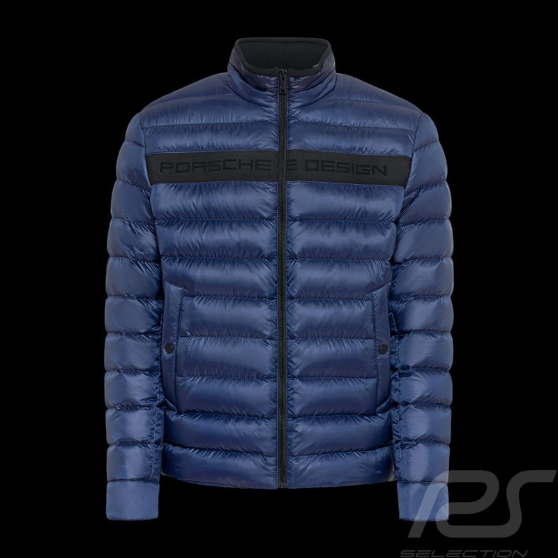 Veste Porsche Design Légère Matelassée Bleu Marine 4056487049793