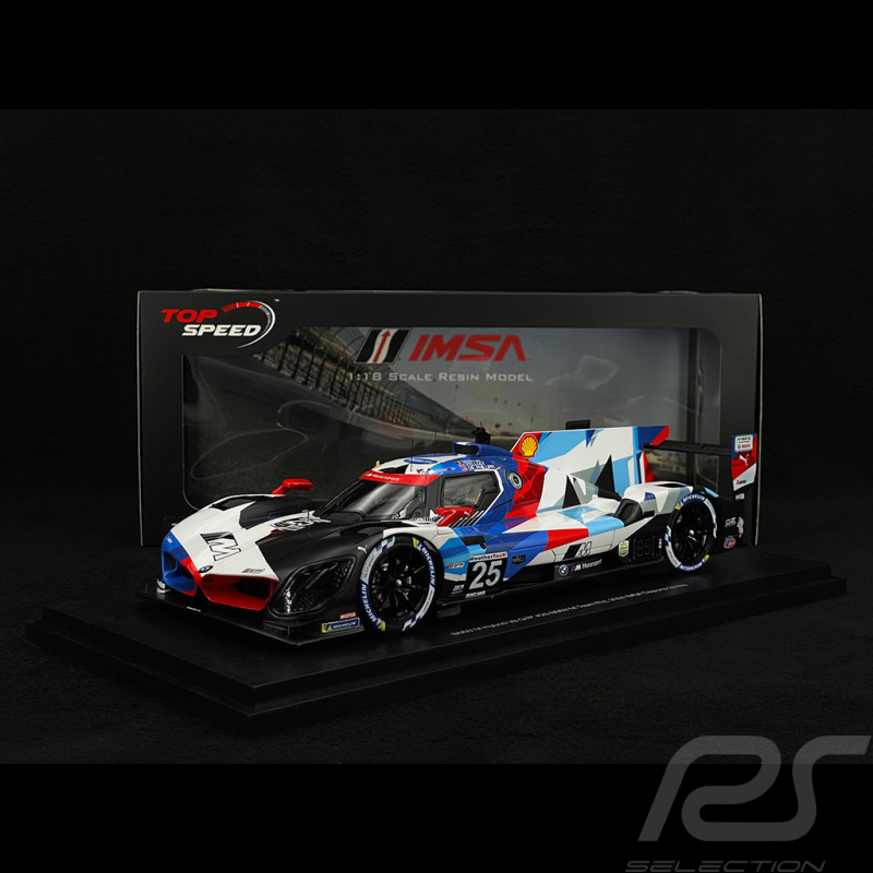 BMW M Hybrid V8 GTP n° 25 7th IMSA 24h Daytona 2024 1/18 Top Speed TS0569