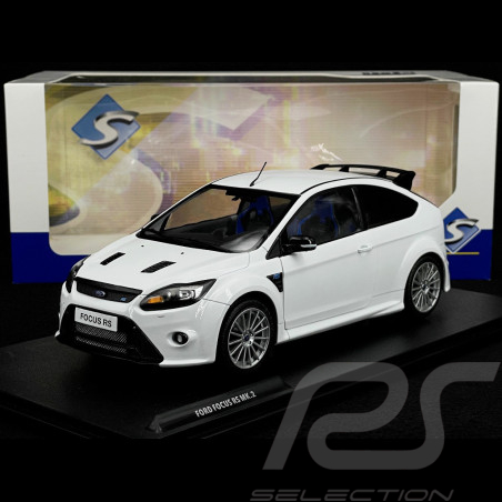 Ford Focus RS MK2 Pack RS Plus 2009 Blanc Givré 1/18 Solido S1813102