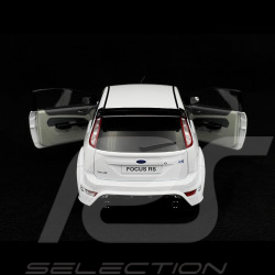 Ford Focus RS MK2 Pack RS Plus 2009 Blanc Givré 1/18 Solido S1813102