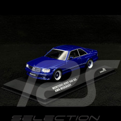 Mercedes-Benz 560 SEC AMG Widebody 1990 Perle Bleue Linarique 1/43 Solido S4310907