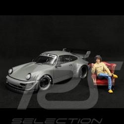 Porsche 911 RWB Bodykit Nardo Type 964 2024 Grau 1/18 Solido S1807517