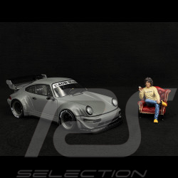 Porsche 911 RWB Bodykit Nardo Type 964 2024 Gris 1/18 Solido S1807517