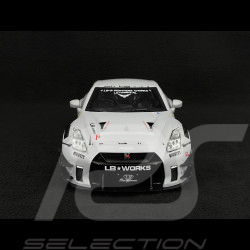 Nissan GT-R R35 W/Liberty Walk Body Kit 2.0 Fighter Livery 2024 Grau 1/18 Solido S1805821