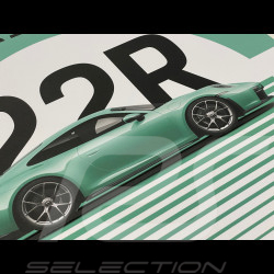 Porsche Posters Low Price Set of 4 911 75 Years Edition Driven by Dreams WAP0504700R75Y