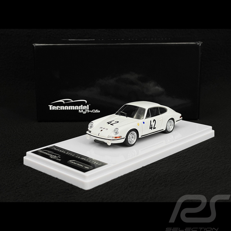Porsche 911S Type 901 n° 42 Team Auguste Veuillet 24h Le Mans 1967 1/43 Tecnomodel TM43-62A