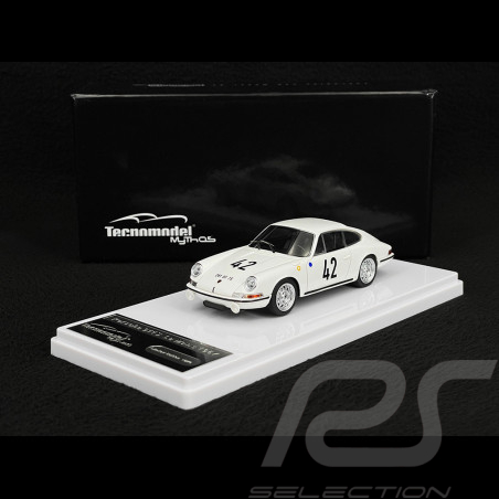 Porsche 911S Type 901 n° 42 Team Auguste Veuillet 24h Le Mans 1967 1/43 Tecnomodel TM43-62A