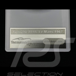 Porsche 911S Type 901 n° 42 Team Auguste Veuillet 24h Le Mans 1967 1/43 Tecnomodel TM43-62A